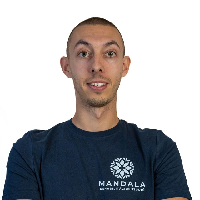 Szabó Dániel, a Mandala Rehabilitációs Stúdió munkatársa
